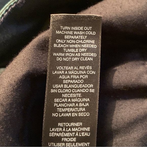 White House Black Market Green Coated Skimmer Pants - Picture 9 of 11